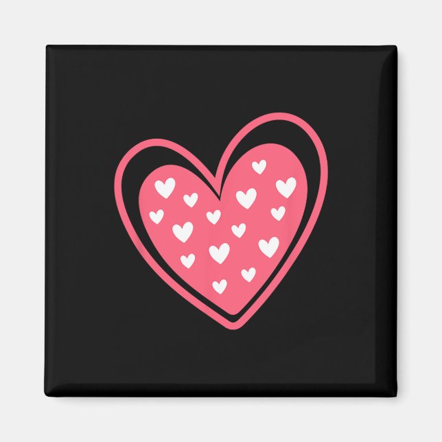 Valentinstagsdesigns1 Magnet (Vorne)