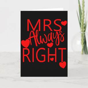 Valentinstagsgeschenk für die Ehefrau vom Ehemann Karte