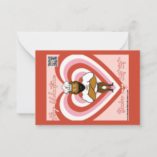 Valentinstagskarte #5 mitteilungskarte