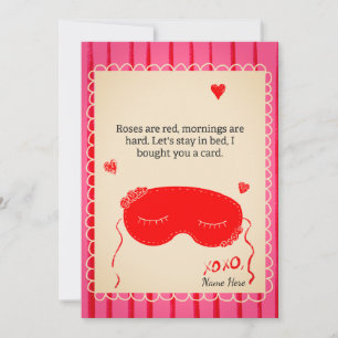 Valentinstagskarte Einladung