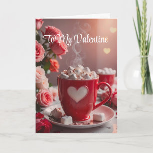 Valentinstagskarte Feiertagskarte