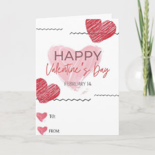 Valentinstagskarte Karte