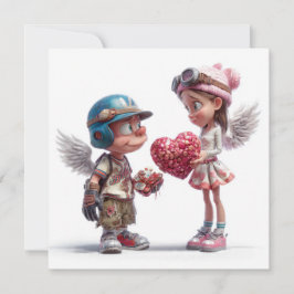 Valentinstagskarte von Roombirth 2 Pixlyne Feiertagskarte