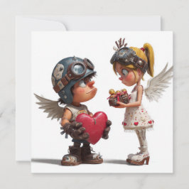 Valentinstagskarte von Roombirth 4 Pixlyne Feiertagskarte
