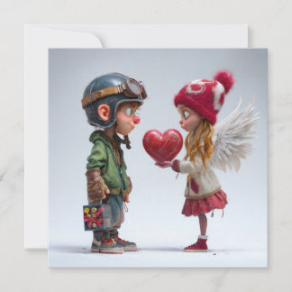Valentinstagskarte von Roombirth 5 Pixlyne Feiertagskarte