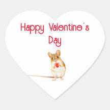 Valentinsticker für die Maus