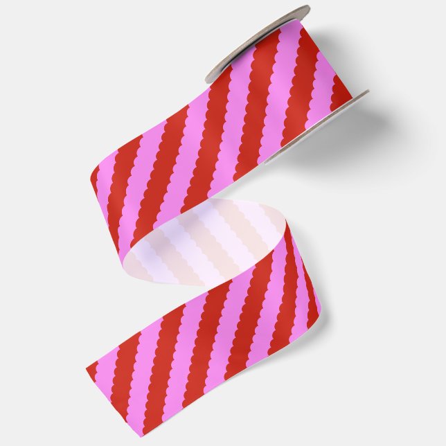 Valentinstreifen Satinband (Rückseite)