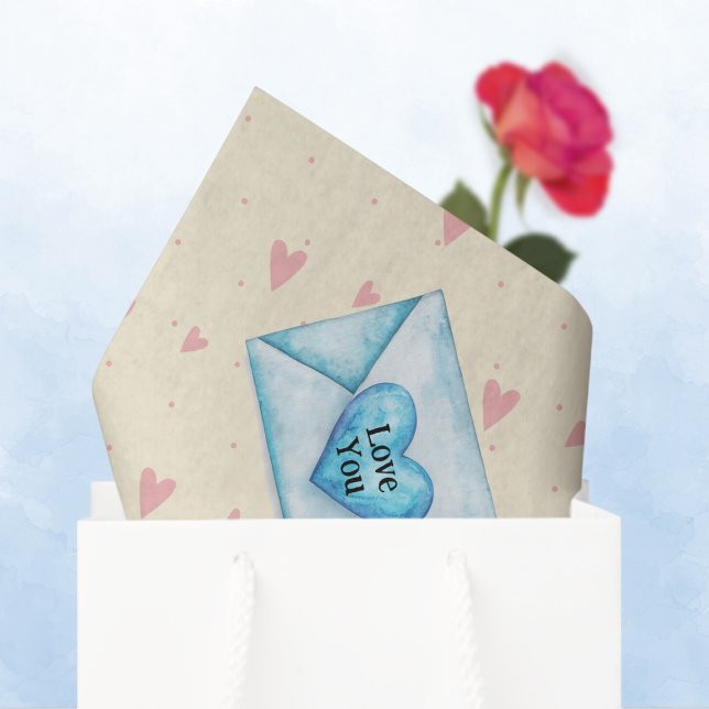 Valentinstüten und Herzen Seidenpapier (Von Creator hochgeladen)
