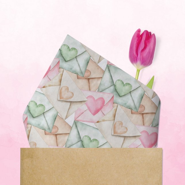 Valentinstüten und Herzen Seidenpapier (Von Creator hochgeladen)