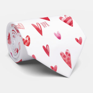 Valentintagsherzen Necktie Krawatte