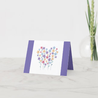 Valentintagskarte Dankeskarte