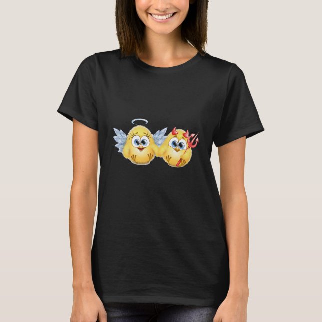 Valentintagsküken 1 T-Shirt (Vorderseite)