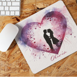 Valentintagskupplung in Liebe Mousepad
