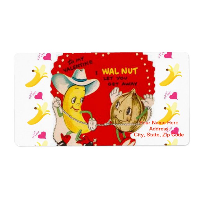 Valentintagsschilder Vintag (Vorne)