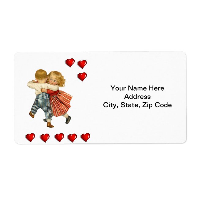 Valentintagsschilder Vintag (Vorne)