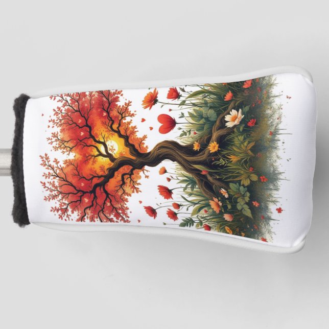 Valentinuhr Golf Headcover (Vorderseite)