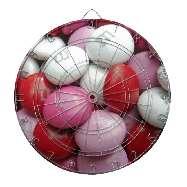 Valentinus Candy Dartscheibe (vorne)