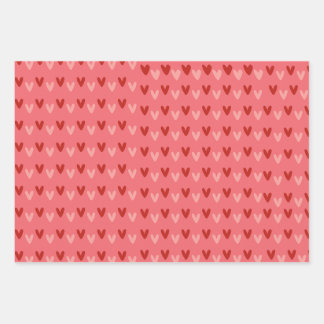 Valentinverpackungspapier Geschenkpapier Set