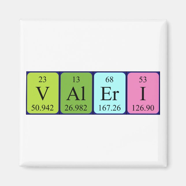 Valeri Periodenmagnet Magnet (Vorne)