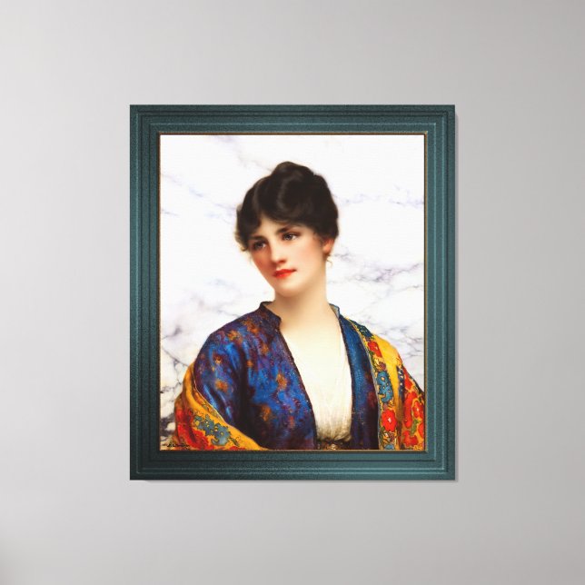 Valeria von William Clarke Wontner Leinwanddruck (Vorderseite)