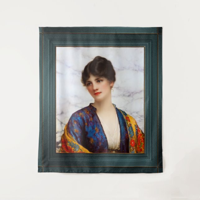 Valeria von William Clarke Wontner Wandteppich (Vorderseite)