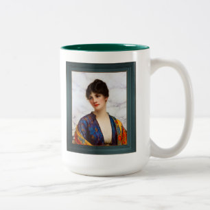 Valeria von William Clarke Wontner Zweifarbige Tasse