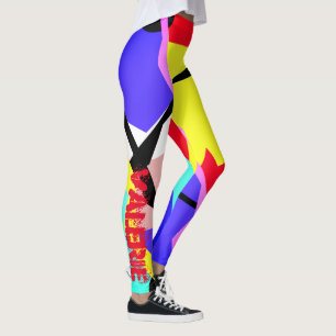 Valerie Pastel Colors Positive Leggings