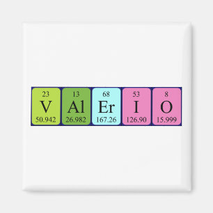 Valerio Periodenmagnet Magnet