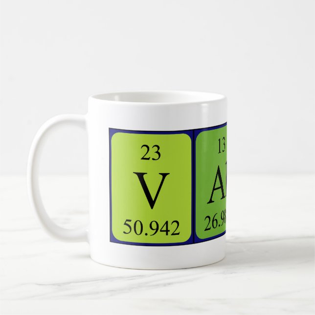 Valery Periodenname Tasse (Links)