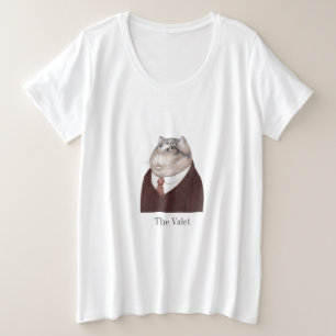 VALET CAT Women's Plus Size T - Shirt