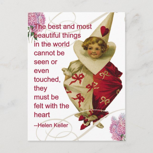 Valetine Postkarte (Vorderseite)