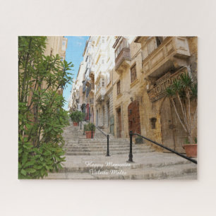 Valetta Streetscape Malta Jigsaw Puzzle