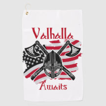 Valhalla Awaits - Amerikanische Flagge