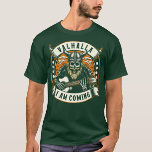 Valhalla I'm Coming 70er Rock Music Fan Art T-Shirt