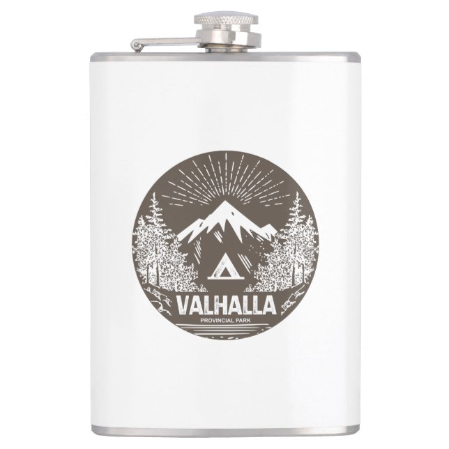 Valhalla Provincial Park Flachmann (Vorderseite)