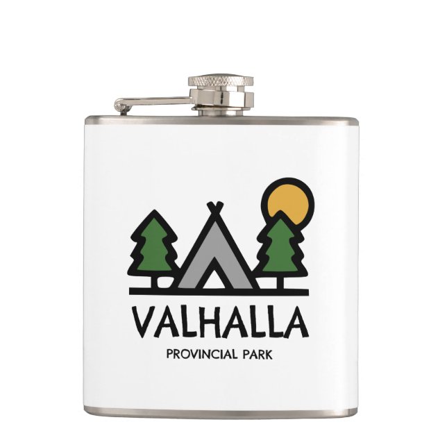 Valhalla Provincial Park Flachmann (Vorderseite)
