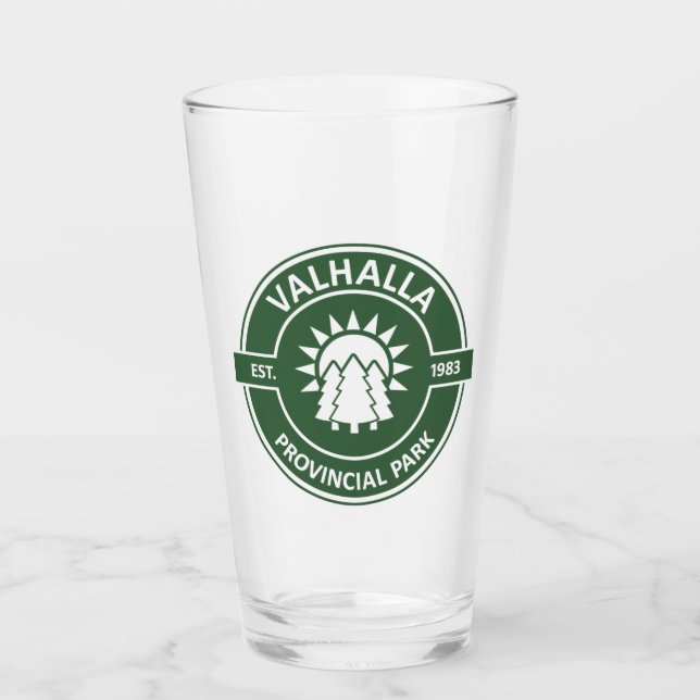 Valhalla Provincial Park Glas (Vorderseite)