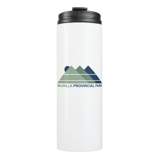Valhalla Provincial Park Mountain Sun Thermosbecher (Vorderseite)