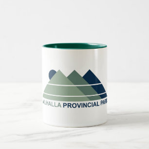 Valhalla Provincial Park Mountain Sun Zweifarbige Tasse