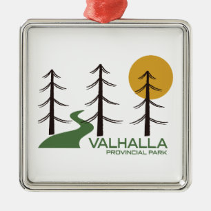 Valhalla Provincial Park Ornament Aus Metall