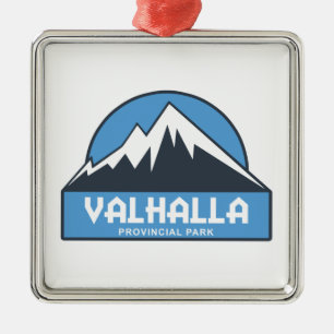 Valhalla Provincial Park Ornament Aus Metall