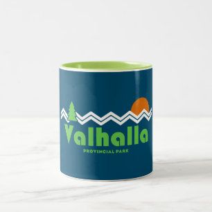 Valhalla Provincial Park Retro Zweifarbige Tasse