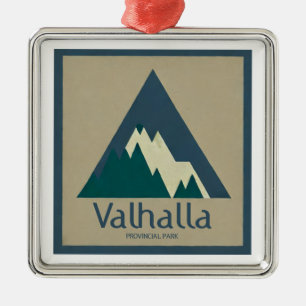 Valhalla Provincial Park Rustikal Ornament Aus Metall