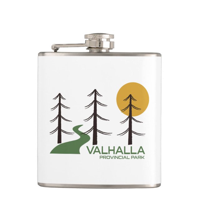 Valhalla Provincial Park Trail Flachmann (Vorderseite)