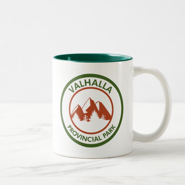 Valhalla Provincial Park Zweifarbige Tasse (Rechts)