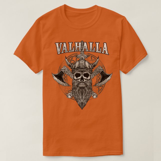 Valhalla Viking Norse 3 T-Shirt (Design vorne)