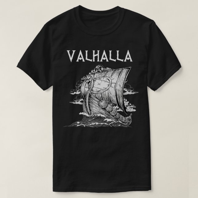 Valhalla Viking Norse 4 T-Shirt (Design vorne)