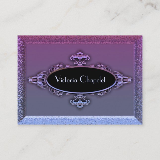 Valiensphire Andre elegantes berufliches Visitenkarte (Vorderseite)