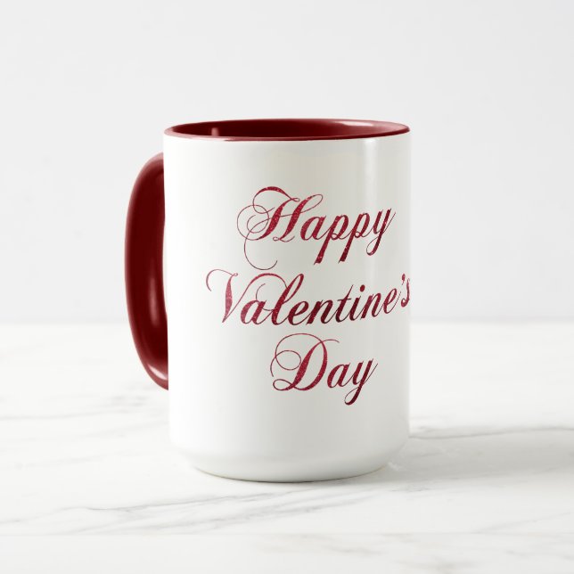 Valinetine-Day-Tasse Tasse (Vorderseite Links)
