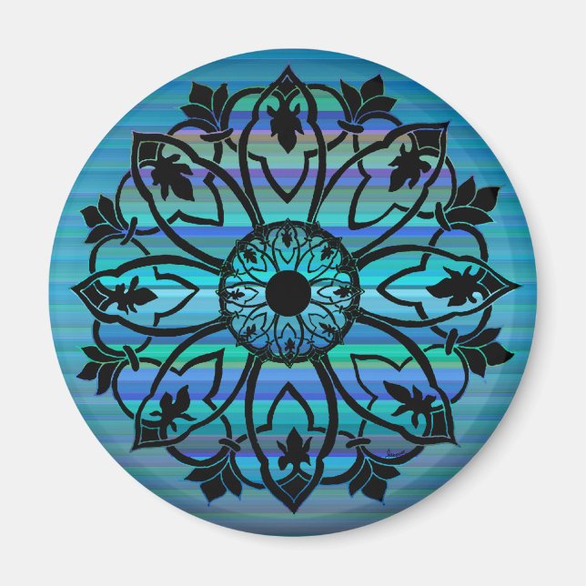 Valium Pane Blue Magnet (Vorne)